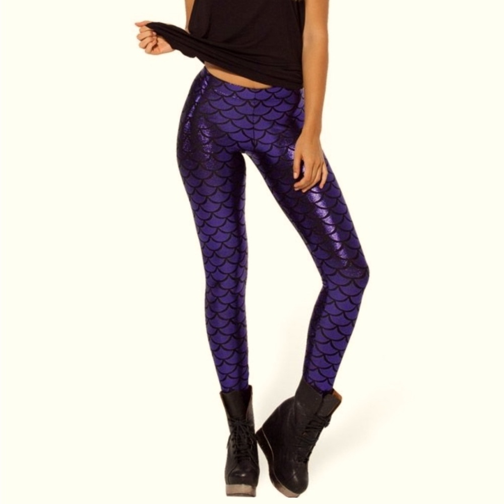 BlackMilk Purple Mermaid Leggings!